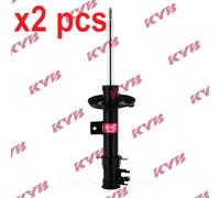 X2 PCS FRONT LEFT AND RIGHT 3348053 SHOCK ABSORBER KYB