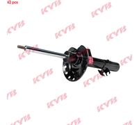 X2 PCS FRONT LEFT AND RIGHT 3348082 SHOCK ABSORBER KYB