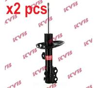 X2 PCS FRONT LEFT AND RIGHT 3350026 SHOCK ABSORBER KYB