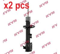 X2 PCS FRONT LEFT AND RIGHT 3358007 SHOCK ABSORBER KYB