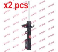 X2 PCS FRONT LEFT AND RIGHT 338732 SHOCK ABSORBER KYB