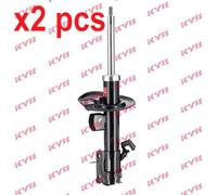 X2 PCS FRONT LEFT AND RIGHT 339407 SHOCK ABSORBER KYB