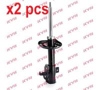 X2 PCS FRONT LEFT AND RIGHT 339723 SHOCK ABSORBER KYB