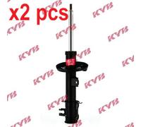 X2 PCS FRONT LEFT AND RIGHT 339808 SHOCK ABSORBER KYB
