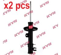 X2 PCS FRONT LEFT AND RIGHT 339809 SHOCK ABSORBER KYB