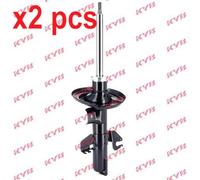 X2 PCS FRONT LEFT AND RIGHT 339850 SHOCK ABSORBER KYB