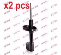 X2 PCS FRONT LEFT AND RIGHT 633848 SHOCK ABSORBER KYB