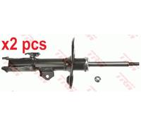 X2 PCS FRONT LEFT AND RIGHT JGM1011SR SHOCK ABSORBER TRW