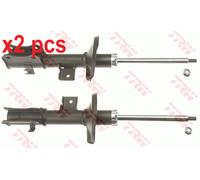 X2 PCS FRONT LEFT AND RIGHT JGM1253T SHOCK ABSORBER TRW