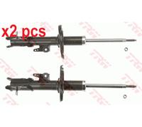 X2 PCS FRONT LEFT AND RIGHT JGM1305T SHOCK ABSORBER TRW