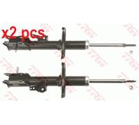 X2 PCS FRONT LEFT AND RIGHT JGM1307T SHOCK ABSORBER TRW
