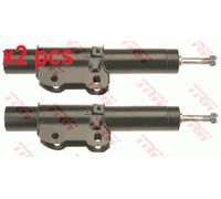 X2 PCS FRONT LEFT AND RIGHT JHM1002T SHOCK ABSORBER TRW