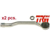X2 PCS FRONT / OUTER TIE ROD END STEERING JOINT LEFT & RIGHT JTE1195 TRW I