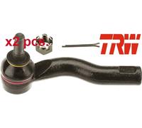 X2 PCS FRONT / OUTER TIE ROD END STEERING JOINT LEFT & RIGHT JTE7586 TRW I