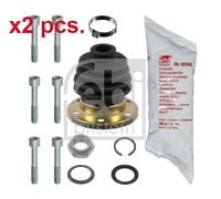 X2 PCS FRONT / REAR TRANSMISSION SIDE WHEEL DRIVE | BELLOW 08304 FEBI BILSTEI