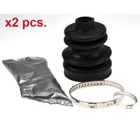 X2 PCS FRONT / REAR TRANSMISSION SIDE/ WHEEL SIDE DRIVE | BELLOW 190970 LÖBRO