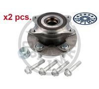 X2 PCS FRONT / REAR WHEEL BEARING HUB SET LEFT & RIGHT 972617 OPTIMAL I