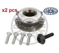 X2 PCS FRONT / REAR WHEEL HUB BEARING 100550L OPTIMAL I