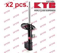 X2 PCS FRONT SHOCK ABSORBER SET LEFT & RIGHT 333768 KYB I
