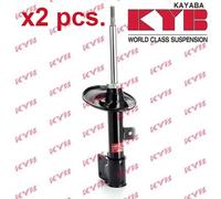 X2 PCS FRONT SHOCK ABSORBER SET LEFT & RIGHT 333772 KYB I