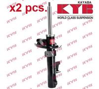 X2 PCS FRONT SHOCK ABSORBER SET RIGHT & LEFT 334701 KYB I