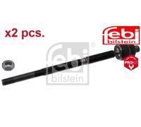 X2 PCS FRONT TIE ROD END STEERING JOINT LEFT & RIGHT 28371 FEBI BILSTEIN I