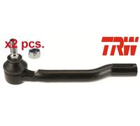 X2 PCS FRONT TIE ROD END STEERING JOINT LEFT & RIGHT JTE443 TRW I