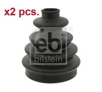 X2 PCS FRONT / TRANSMISSION SIDE/ WHEEL SIDE DRIVE | BELLOW 03288 FEBI BILSTE