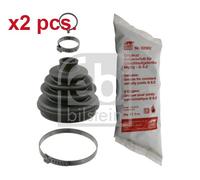X2 PCS FRONT WHEEL DRIVE | BELLOW 02581 FEBI BILSTEIN I