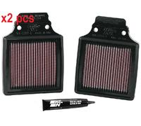 X2 PCS KA12991 AIR FILTER K&N FILTERS