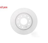 X2 PCS L&R SIDES 0 986 479 C20 BRAKE DISC BOSCH