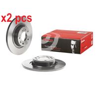 X2 PCS L&R SIDES 08A45611 BRAKE DISC BREMBO