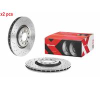 Brembo Xtra Line Vented Brake Disc - Drilled 09.9365.2X - High Quality