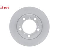 X2 PCS L&R SIDES 0986479079 BRAKE DISC BOSCH
