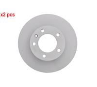 Bosch BD2060 Brake Disc - 305.5 mm Vented High-Carbon Disc - Front Axle - ECE-R90 Certified - Great Cooling and Noise Suppression, Advanced Corrosion protected - 1 Single Disc