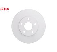 X2 PCS L&R SIDES 0986479B61 BRAKE DISC BOSCH