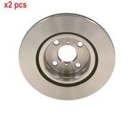 0986 479 E37 Front Brake Discs 2 Pieces Pair 280mm Diameter Vented Braking Bosch