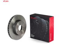 X2 PCS L&R SIDES 09B2804X BRAKE DISC BREMBO