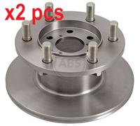 2x Original A.B.S. Brake Disc 15032 for Iveco
