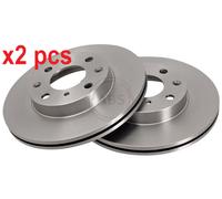 X2 PCS L&R SIDES 15938 BRAKE DISC A.B.S.