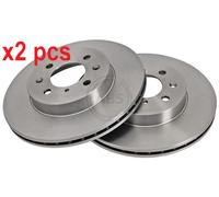 X2 PCS L&R SIDES 16059 BRAKE DISC A.B.S.