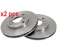 2x Original a. B. S. S. Brake Disc 16171 for Honda
