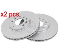 X2 PCS L&R SIDES 16486 BRAKE DISC A.B.S.