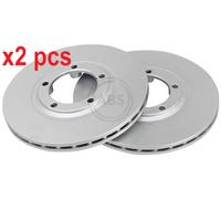 X2 PCS BOTH SIDES L&R BRAKE DISC 16565