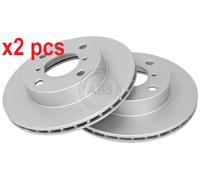 2x Original a. B. S. S. Brake Disc 16995 for Suzuki