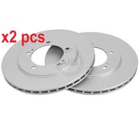 A.B.S. 2 X BRAKE DISC 17006 FOR SUZUKI