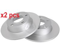 X2 PCS L&R SIDES 17061 BRAKE DISC A.B.S.