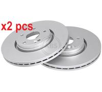 2x Original a. B. S. S. Brake Disc 17154 for Renault