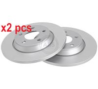 X2 PCS L&R SIDES BRAKE DISC 17190