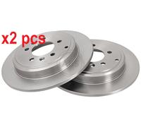 X2 PCS L&R SIDES 17343 BRAKE DISC A.B.S.